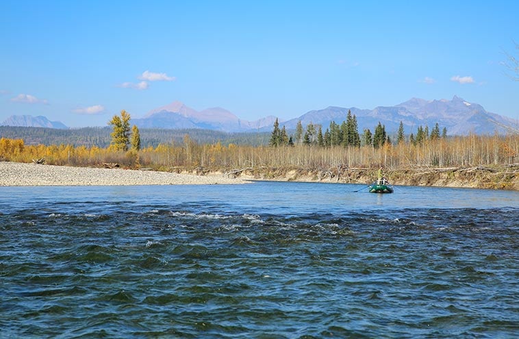 Guided Montana Fly Fishing near Glacier National Park, the Flathead River,  and Missoula